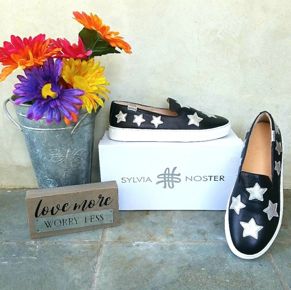 Sylvia Noster Shoes - Star Detailed Silvia Noster Sneakers
